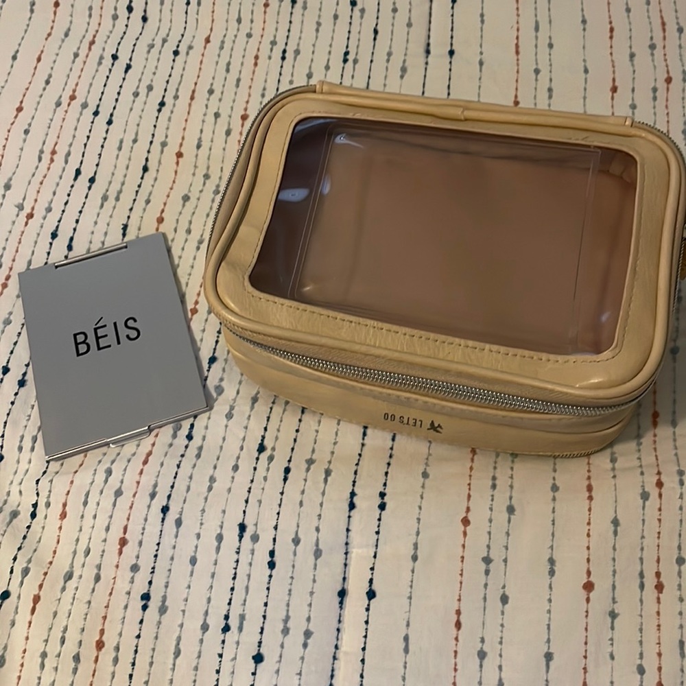 Beis On the Go Essentials Case in Beige